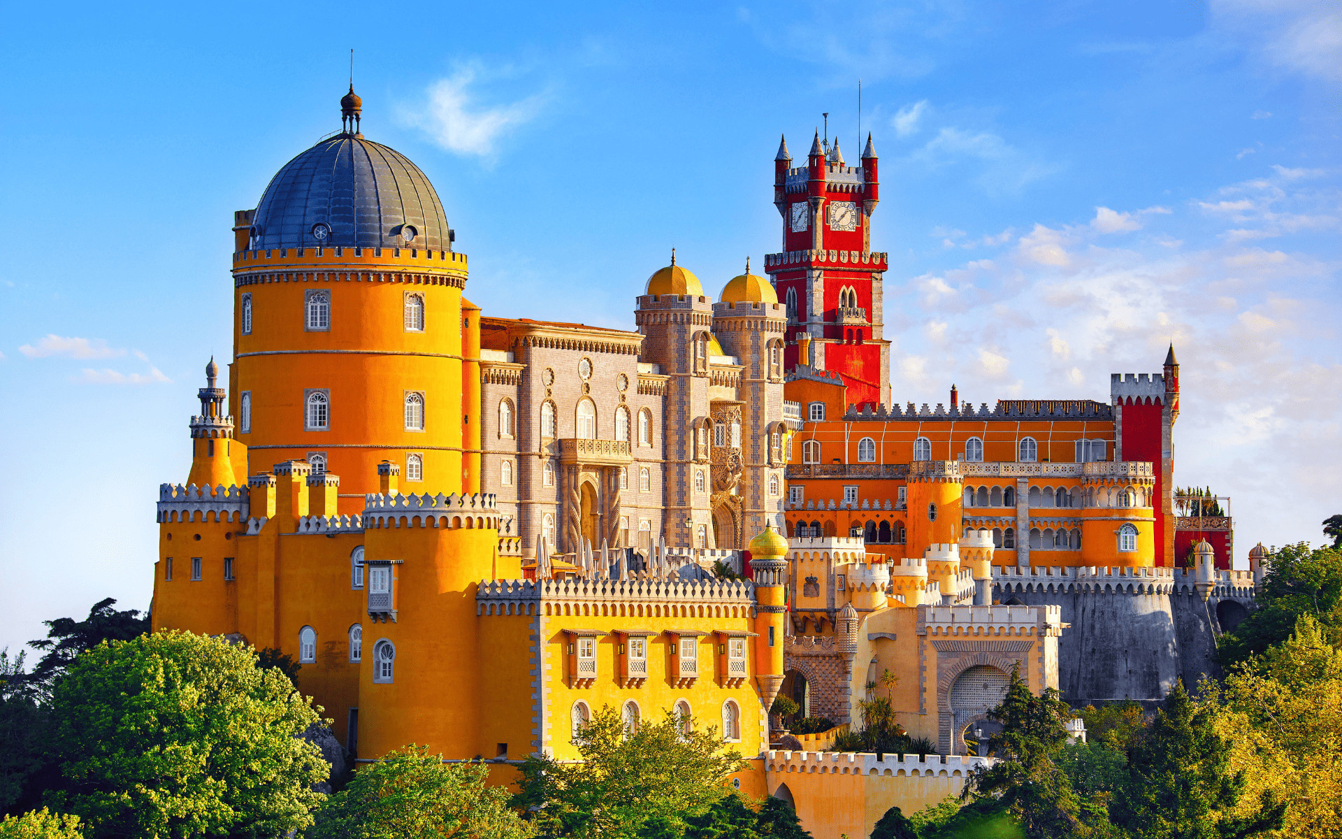 Sintra, Palácio da Pena, Quinta da Regaleira, Cabo da Roca e Cascais